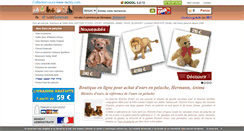 Desktop Screenshot of collection-ours-bear-teddy.com